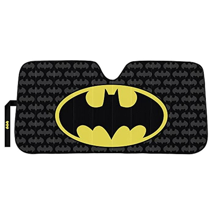 Plasticolor 003713R01 Batman Accordion Style Car Truck SUV Front Windshield Sunshade by Plasticolor - Used - Very Good condition - US$15.11