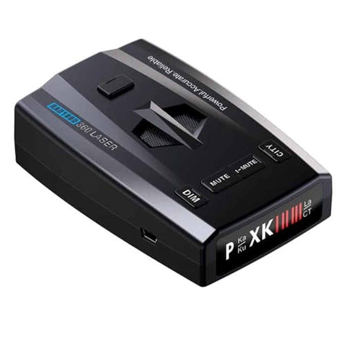 RAD1000 Laser/Radar Detector for Cars with Suction Cup Mount - X/K/Ka/KU/ST/CT Band & Laser Detection, Long Range Detection, Led Display, VG-2 Immune, Mute Memory, Multi-Mode, Ideal Gifts (Black) by WATUTU - Used - Very Good condition - US$82.81