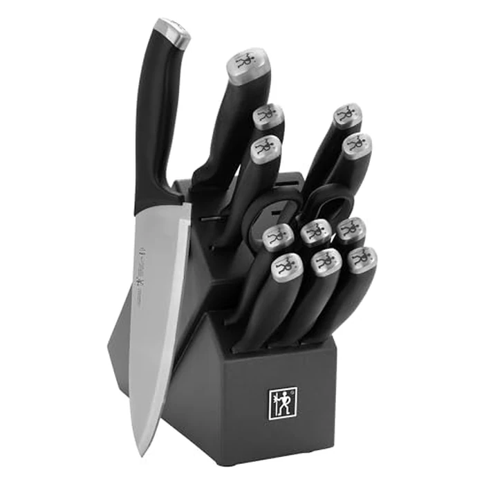 Silvercap 14 Piece Knife Block Set, Black by HENCKELS - Image 1