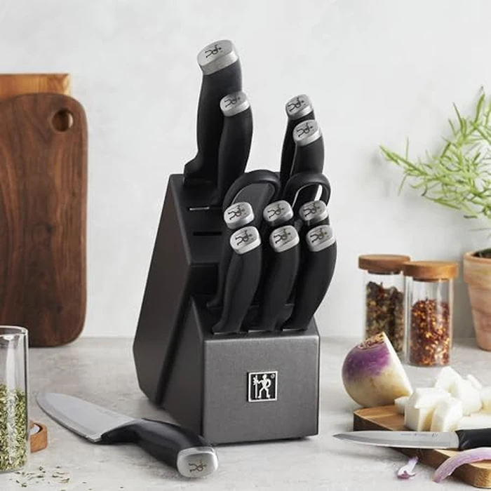 Silvercap 14 Piece Knife Block Set, Black by HENCKELS - Image 2