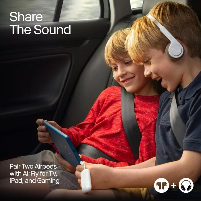 Twelve South AirFly Pro Portable Bluetooth Audio Receiver - White by Twelve South - Image 6