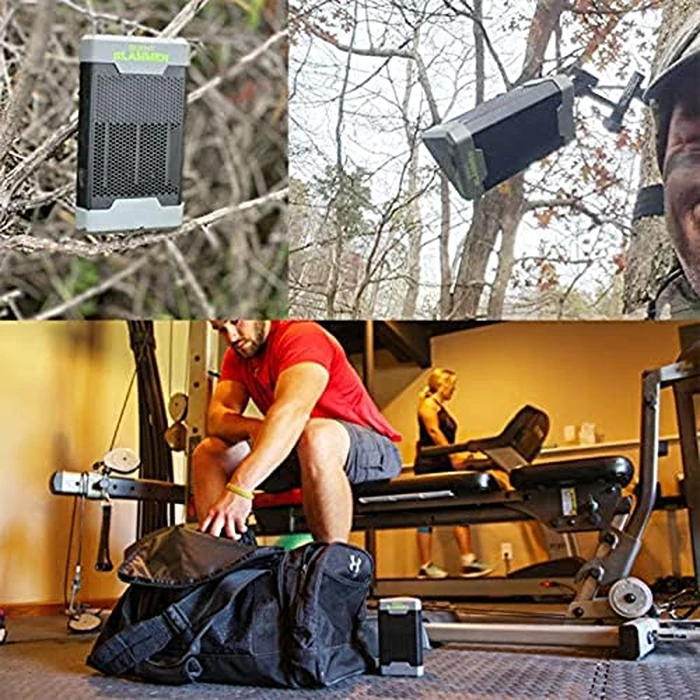 HME Trow-N-Go Ozone Air Purifier for Clothing and Gear | Compact Portable Powerful Rechargeable Smell Eliminator with Power Bank Function for Duffle Bags & Indoor Use, Multicolor by HME - Image 6