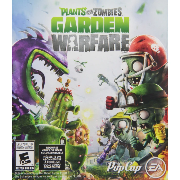 Plants VS Zombies Garden Warfare - Xbox One (Packaging may vary) by Electronic Arts - Used - Very Good condition - CA$4.99