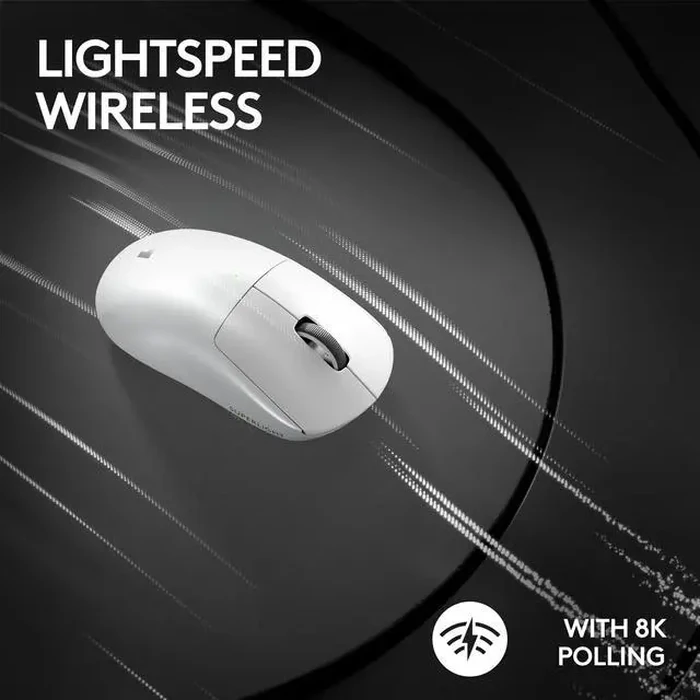 Logitech G PRO X Superlight 2 Lightspeed Wireless Gaming Mouse, Lightweight, LIGHTFORCE Hybrid Switches, Hero 2 Sensor, 32,000 DPI, 5 Programmable by Logitech - Image 7