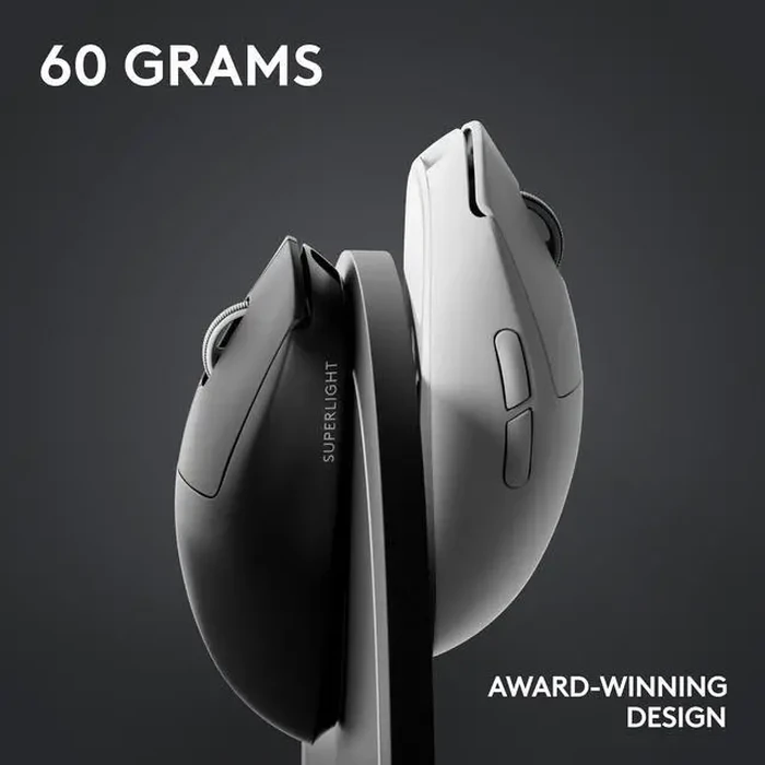 Logitech G PRO X Superlight 2 Lightspeed Wireless Gaming Mouse, Lightweight, LIGHTFORCE Hybrid Switches, Hero 2 Sensor, 32,000 DPI, 5 Programmable by Logitech - Image 9