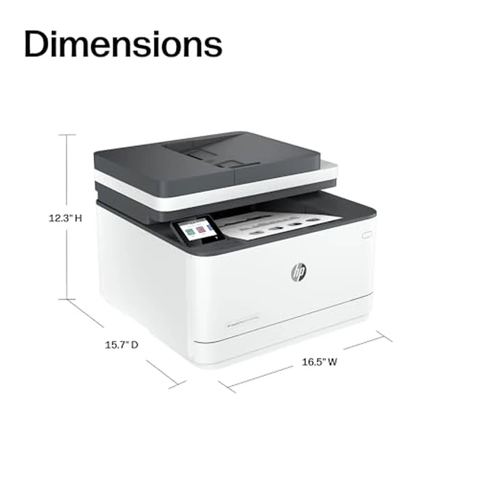 HP LaserJet Pro MFP 3101fdw Wireless Black & White All-in-One Laser Printer, Scanner, Copier, Fax, Best-for-Office (3G628F) by HP - Image 4