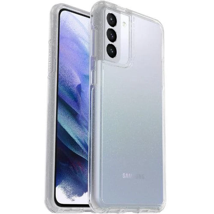 Otterbox Symmetry Series Clear Phone Case for Galaxy S21+ (5G) - Stardust (Clear Glitter) by Otterbox - Refurbished - Good condition - US$8.28