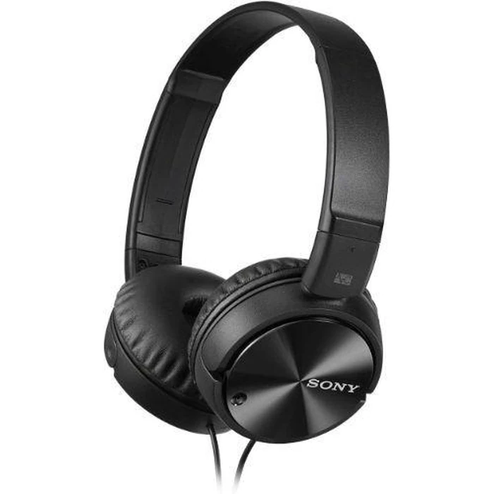 Sony MDR-ZX110NC Noise Canceling On Ear Headphones - Black by Sony - Refurbished - Acceptable condition - US$16.48