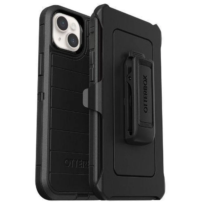 Otterbox Defender Series Pro Phone Case + Holster for iPhone 14 Plus - Black by Otterbox - Refurbished - Acceptable condition
