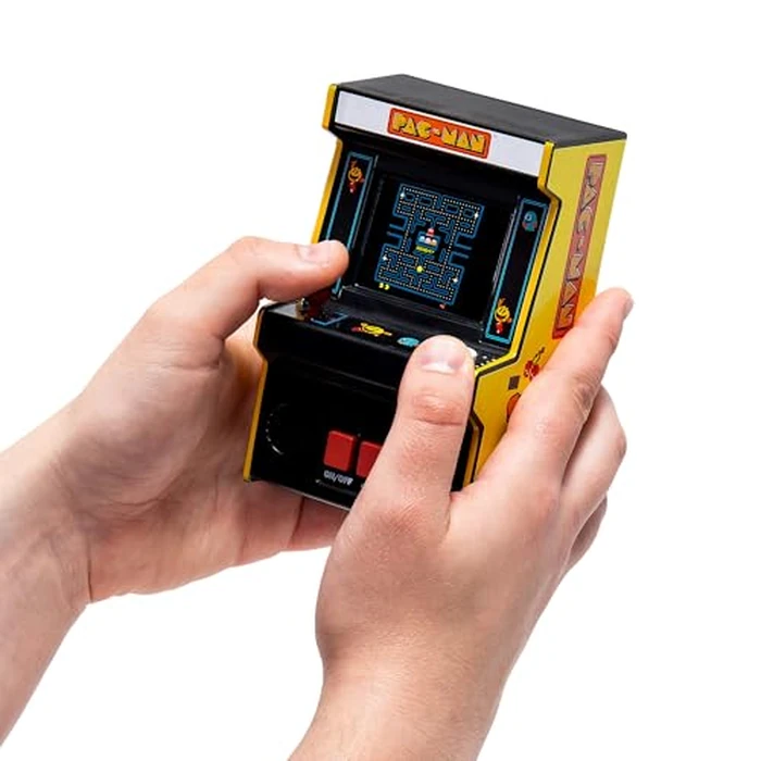 Arcade Classics - Retro Mini Arcade Game, Full Color Screen, Classic Handheld Electronic Game Console, 90s Toy, Great Gift for Kids 8+, Pac-Man by ARCADE CLASSICS - Image 1