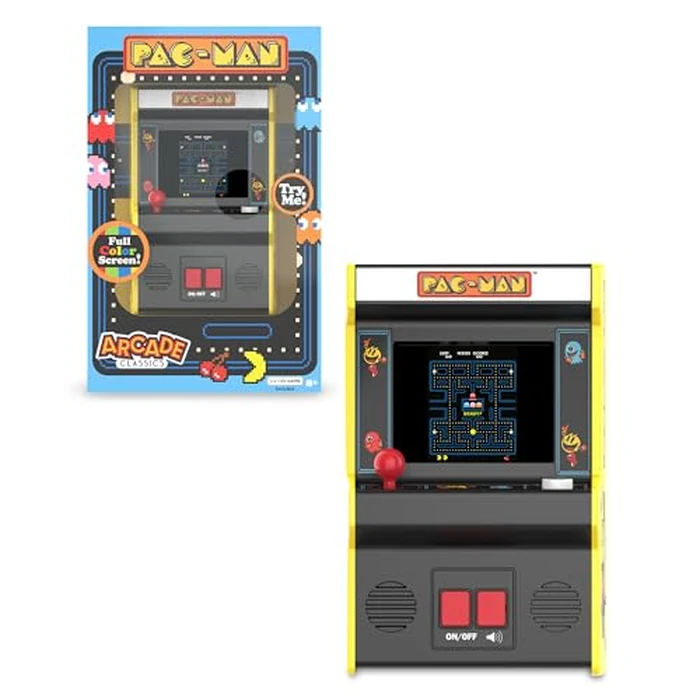 Arcade Classics - Retro Mini Arcade Game, Full Color Screen, Classic Handheld Electronic Game Console, 90s Toy, Great Gift for Kids 8+, Pac-Man by ARCADE CLASSICS - Image 7