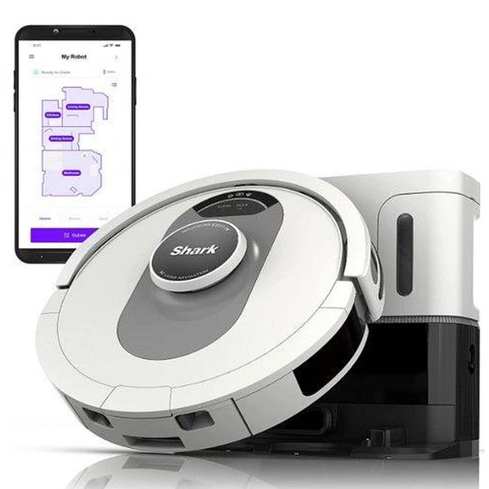 Shark AV2511AE AI Ultra Voice Control Robot Vacuum - Silver/Black by Shark - Refurbished - Excellent condition