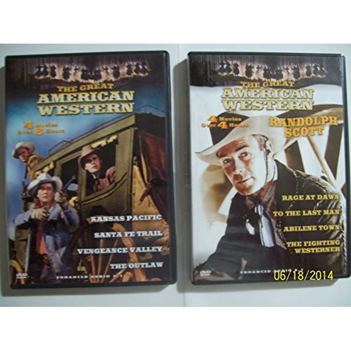 The Great American Western, Vol. 1: Randolph Scott by Echo Bridge Home Entertainment - Used - Good condition - US$2.39