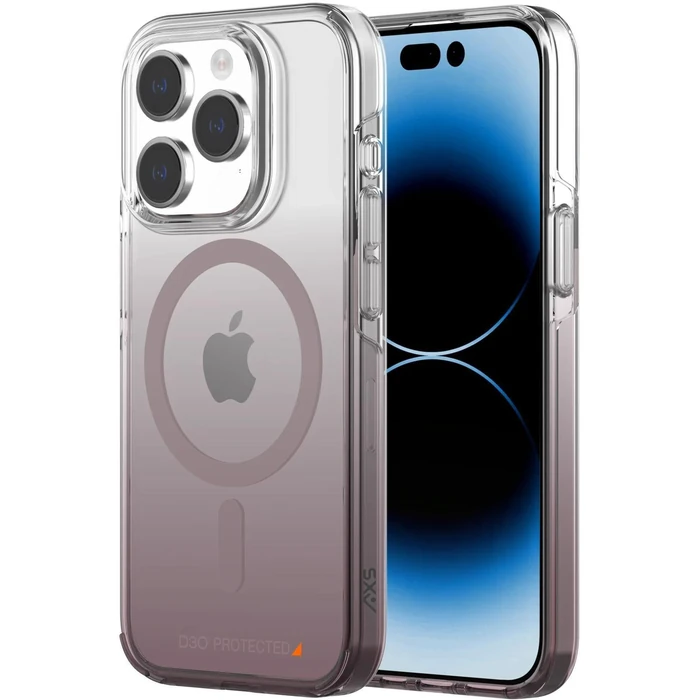 Axessorize Crystal Shield D3O Phone Case with Magsafe for iPhone 15 Pro Max - Nude Gradient by Axessorize - Image 2