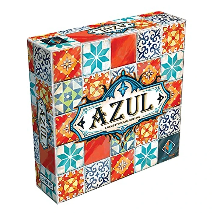 Azul Board Game - Award-Winning Tile-Placement Strategy Game, Beautiful Mosaic Art, Family Fun for Kids & Adults, Ages 8+, 2-4 Players, 30-45 Minute Playtime by Azul - Image 1