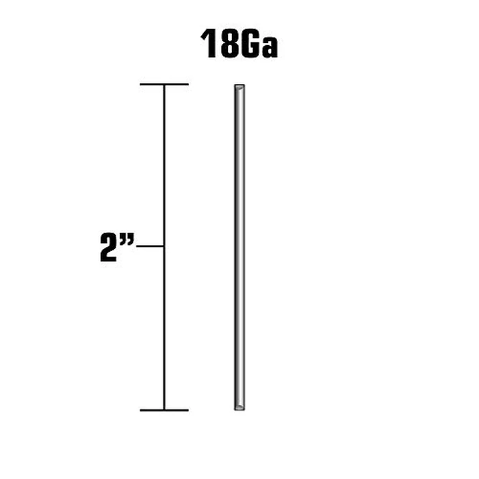 Metabo HPT Brad Nails | 2 Inch x 18 Gauge | Smooth | Electro Galvanized | 5,000 Count | 14108SHPT by Metabo HPT - Image 2