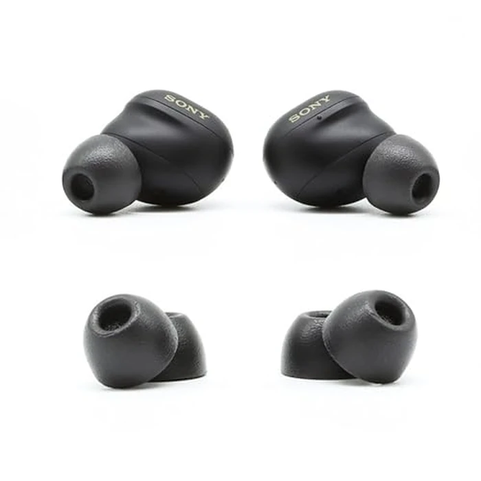 Comply Memory Foam Replacement Earbud Tips for Sony True Wireless Earbuds | Ultimate Comfort, Secure Fit, Superior Noise Isolation | Anti Slip, Prevent From Falling Out | Black (S/M/L) (3 Pairs) by COMPLY - Used - Very Good condition