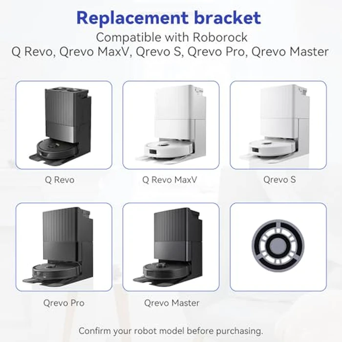 Mop Pad Plate Accessories for Roborock Q Revo, Qrevo MaxV, Qrevo S, Qrevo Pro, Qrevo Master Vacuum Cleaner - Vacuum Pad Board Holder Replacement Mop Tray Part Attachment by Sgizoku - Image 2