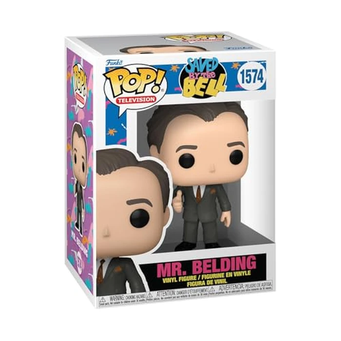 Funko Pop! TV: Saved by The Bell 30th Anniversary - Mr. Belding by Funko - Used - Very Good condition - CA$13.43
