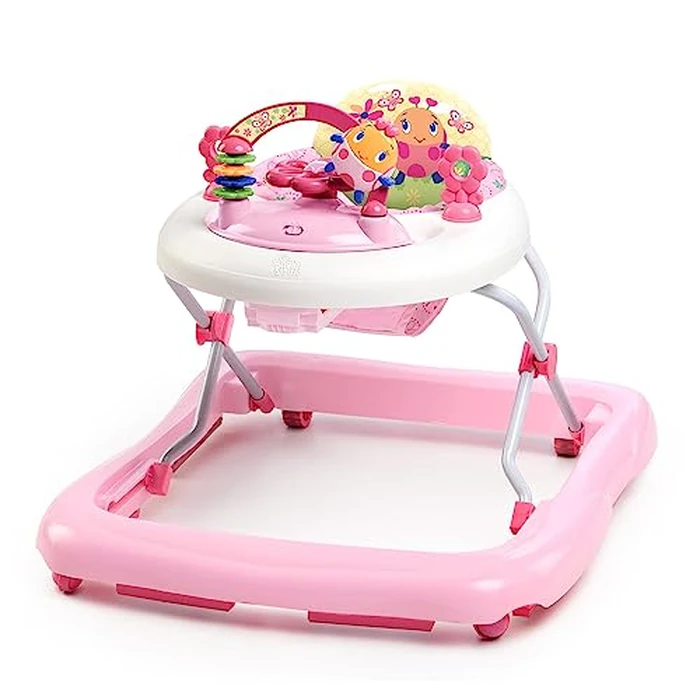 Bright Starts JuneBerry Walk-A-Bout Baby Walker and Entertainer, with Easy Fold Frame for Storage, Ages 6 Months + by Bright Starts - Used - Very Good condition - US$46.11