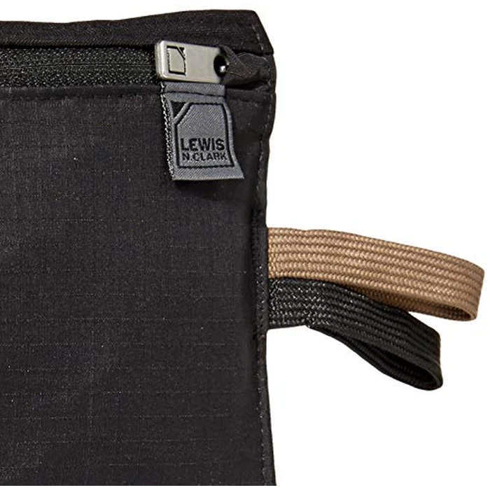 Lewis N. Clark RFID Blocking Money Belt Travel Pouch + Credit Card, ID, Passport Holder for Women & Men, Black, One Size by Lewis N. Clark - Image 4