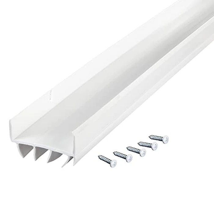 M-D Building Products 6528 U-Shaped Door Bottom with Vinyl Fins CDB 134, 36-Inch, White by M-D Building Products - Image 6