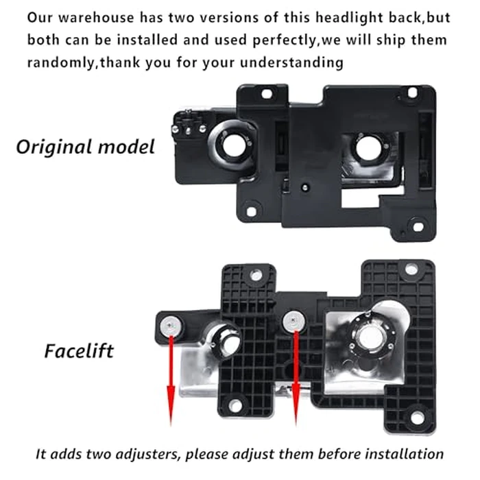 Headlights Assembly Compatible With 1994 1995 1996 1997 1998 OBS Chevy Silverado C/K 1500 2500 3500 Suburban, 95-99 Tahoe Headlamp w/Bumper Light,Factory Style by APSVE - Image 3