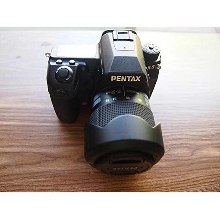 Pentax K-5 16.3 MP Digital SLR with 18-55mm Lens and 3-Inch LCD (Black) by Pentax - Used - Very Good condition - US$748.00