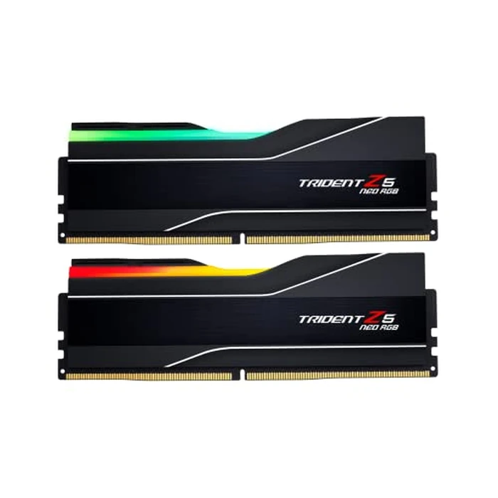 G.SKILL Trident Z5 Neo RGB Series DDR5 RAM (AMD Expo) 64GB (2x32GB) 6000MT/s CL30-40-40-96 1.40V Desktop Computer Memory U-DIMM - Matte Black (F5-6000J3040G32GX2-TZ5NR) by G.SKILL - Used - Like New condition - US$699.00