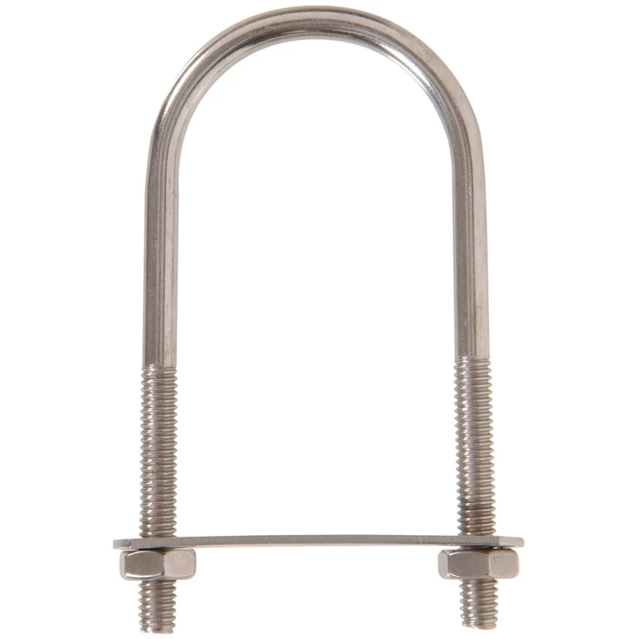 Hardware Essentials U-Bolt Round Saddle Stainless Steel (5/16" x 4-1/2" x 2") 5 Pack by Hillman - Used - Like New condition - CA$15.96