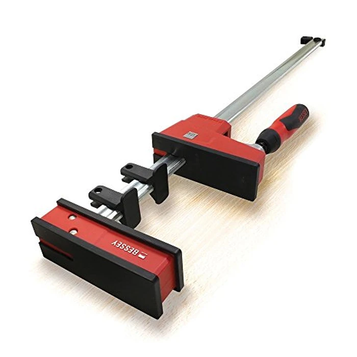 BESSEY KRE3560, 60 In., Parallel Clamp, K Body REVO Series - 1700 lbs Nominal Clamping Force , Spreader, and Woodworking Accessories - Clamps and Tools for Woodworking, Cabinetry, Case Work by BESSEY - Used - Like New condition - US$64.98