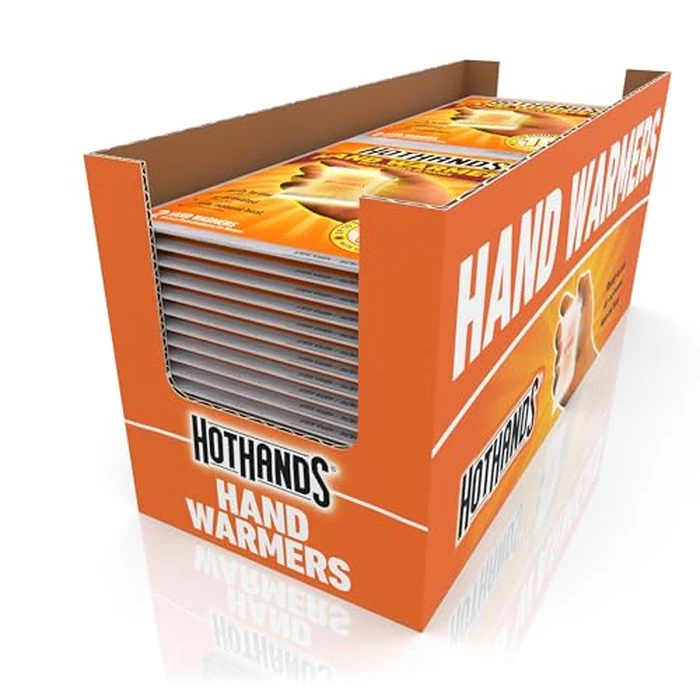 HotHands Hand Warmers - Long Lasting Natural Odorless Air Activated Warmers - Up to 10 Hours of Heat - 40 Pair by HotHands - Used - Like New condition - US$17.99