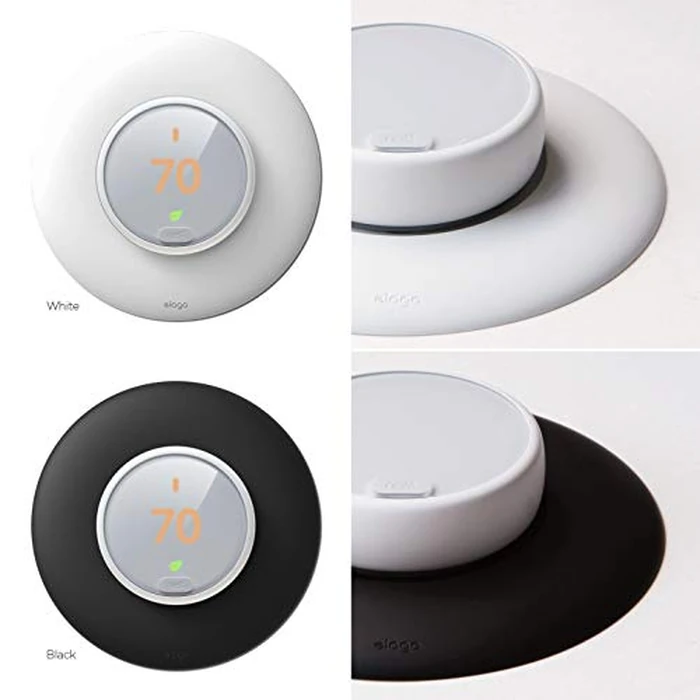 elago Wall Plate Cover Designed for Google Nest thermostat E Wall Plate (2017)(White) - ONLY Compatible with Nest Thermostat E, Hard ABS Material, Not compatible with 2020 models[US Patent Registered] by elago - Image 8