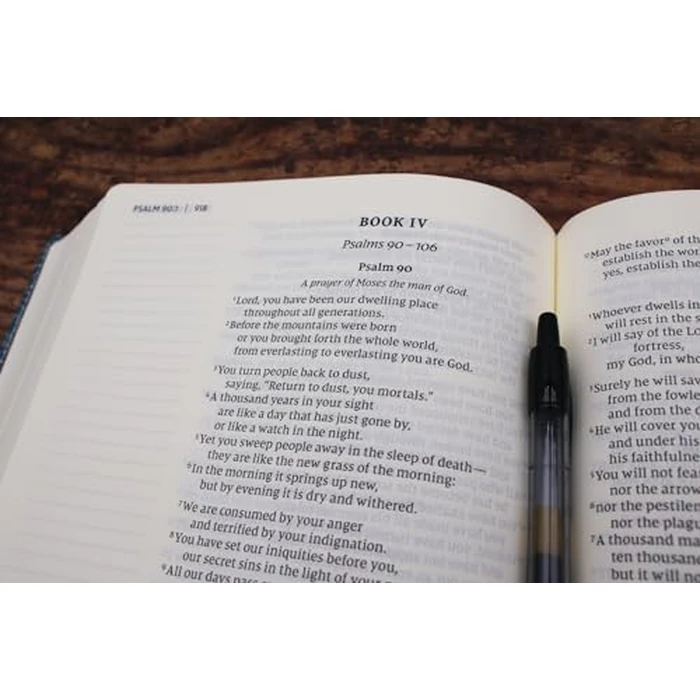 NIV, Journal the Word Bible (Perfect for Note-Taking), Large Print, Leathersoft, Teal, Red Letter, Comfort Print: Reflect, Take Notes, or Create Art Next to Your Favorite Verses by Zondervan - Image 7