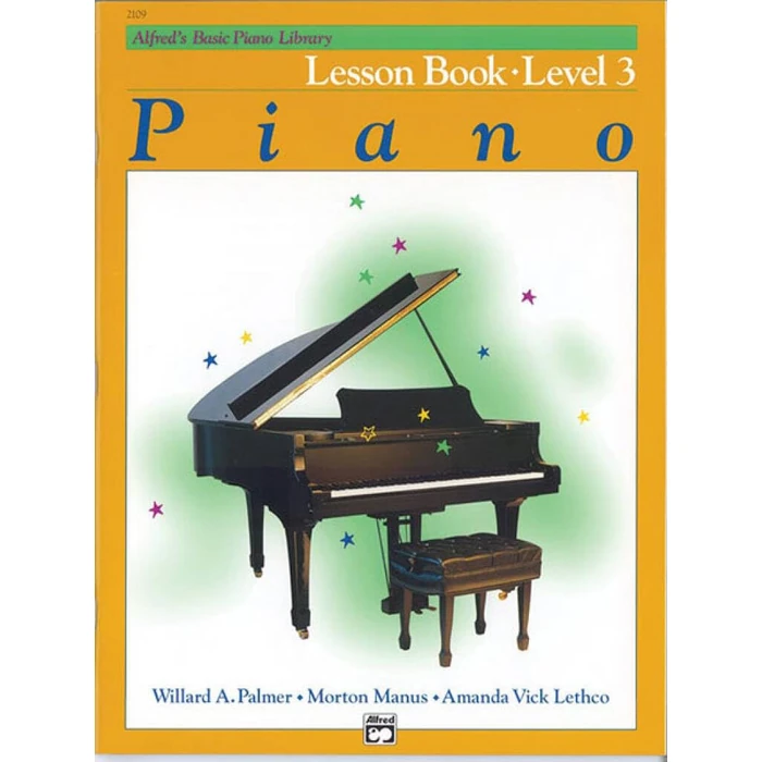 Alfred's Basic Piano Course: Lesson Book - Level 3 by Alfred Music - Used - Acceptable condition - US$2.39