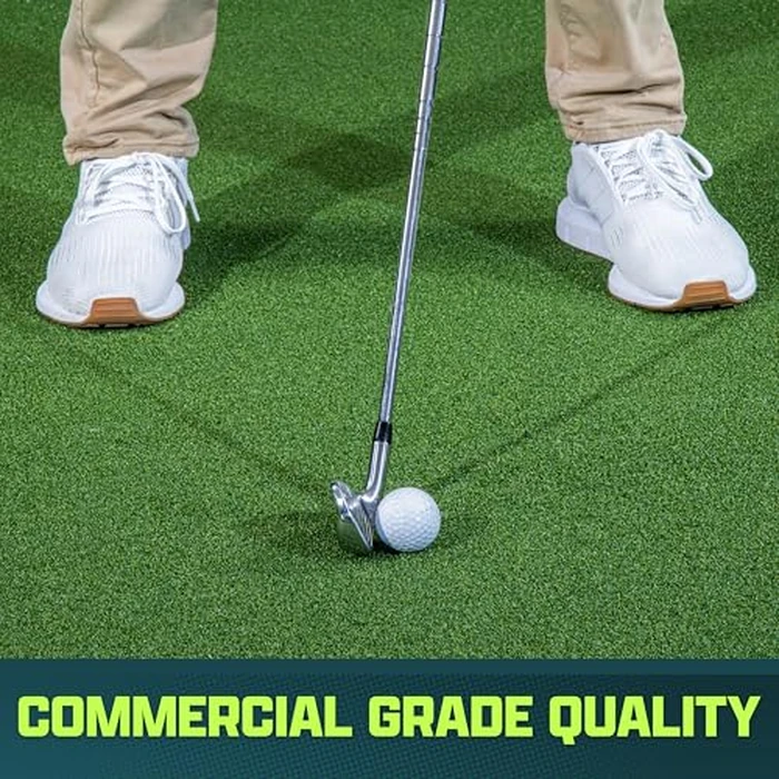 GoSports 10 x 6 ft Golf Simulator Turf - 15 mm Elite Golf Mat for Indoor Home Setups by GoSports - Image 5