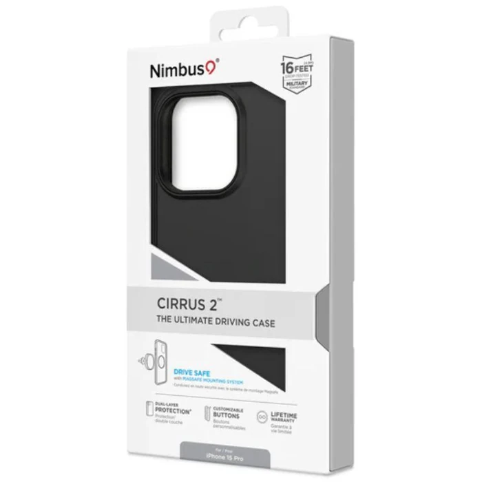 Nimbus9 Cirrus 2 Phone Case with MagSafe for iPhone 15 Pro - Black by Nimbus9 - Image 6