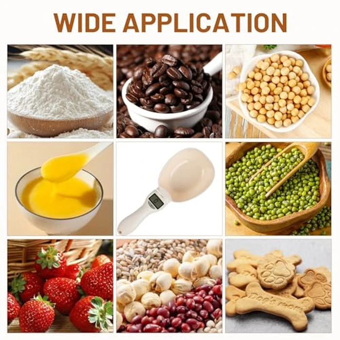 Digital Measuring Spoon Scale, 800g / 0.1g High Precision Electric Measuring Spoon with Led Display, Upgraded Multi-Functional Digital Food Scale, Removable Handle for Kitchen Gadgets and Daily Meals by BybuSec - Image 6