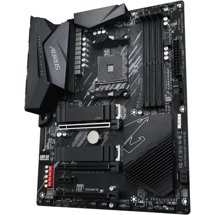 GIGABYTE B550 AORUS ELITE AX V2 AM4 AMD B550 ATX Motherboard with Dual M.2, SATA 6Gb/s, USB 3.2 Gen 2, 2.4/5 GHz Dual-Band, 2.5 GbE LAN, PCIe 4.0 by GIGABYTE - Image 6