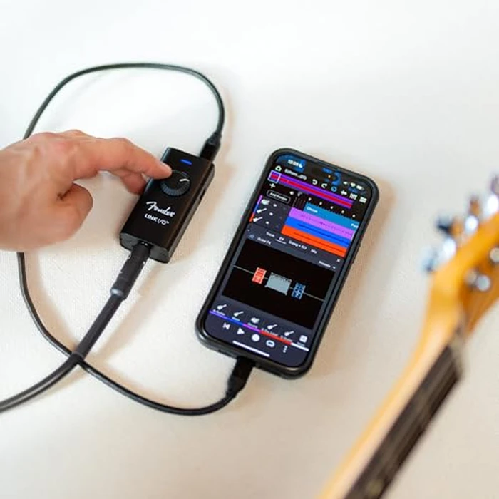 Fender Link I/O Portable USB-C Audio Interface, Fits in Your Pocket, Provides Pristine, Bi-directional Audio over USB connection by Fender - Image 5