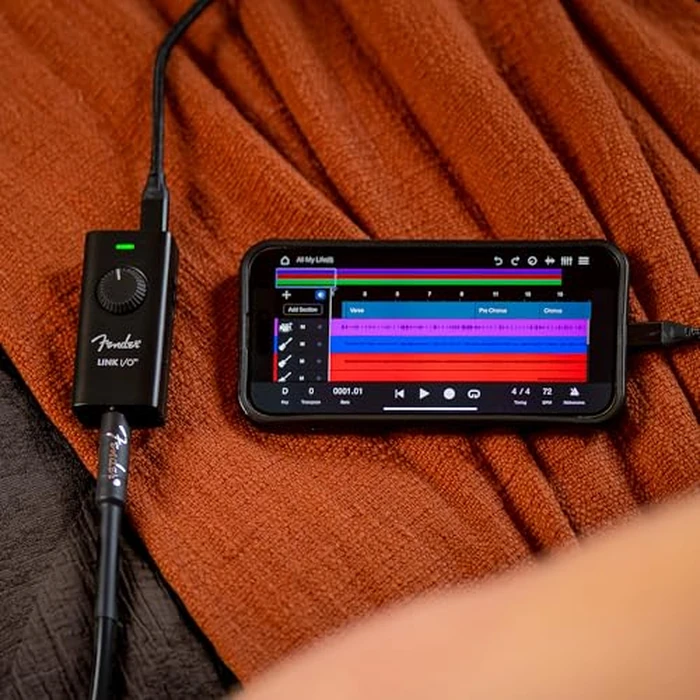 Fender Link I/O Portable USB-C Audio Interface, Fits in Your Pocket, Provides Pristine, Bi-directional Audio over USB connection by Fender - Image 9