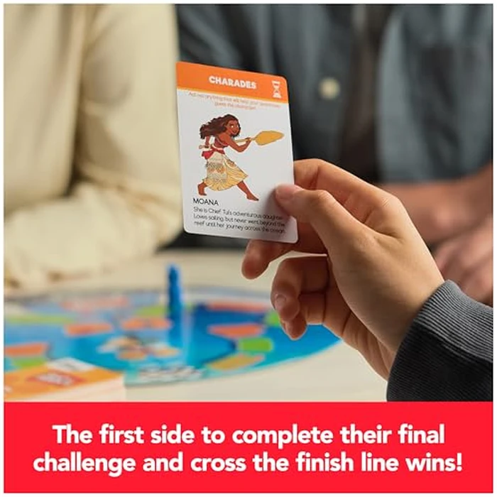 Spin Master Games, Beat The Parents Disney Edition, Kids vs. Parents Family Board Game, Up-and-Active Trivia & Challenges, Disney Games, 4 Players, for Ages 8 & Up by Spin Master Games - Image 5