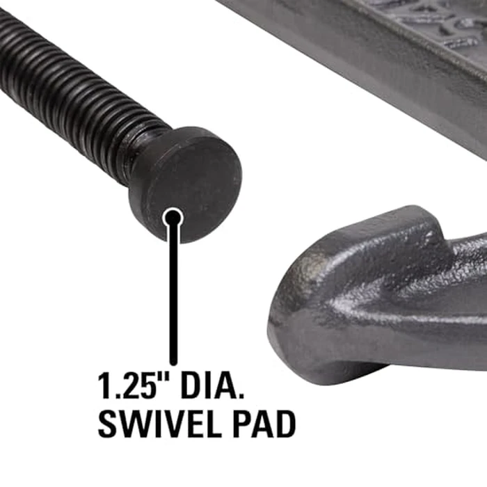 Wilton C-Clamp, 12" Opening, 3-5/8" Throat, 2850 Lbs. Clamping Force (Model 540A-12) by Wilton - Image 5