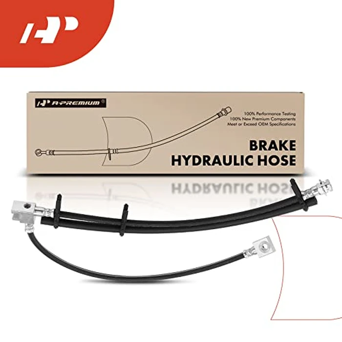 A-Premium Rear Driver Brake Hydraulic Hose Compatible with Select Ford Models - E-350 E350 Super Duty 2005-2017/2019/2021, E-450 E450 Super Duty 2008-2019/2021 - Replace# 8C2Z2A442B by A-Premium - Image 8