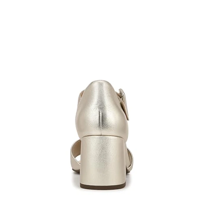 Vionic Women's Chardonnay Heeled Sandal, Gold Leather, 8 Wide by Vionic - Image 3