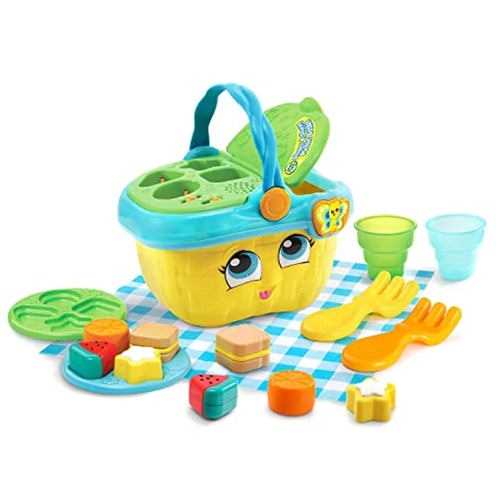 LeapFrog Shapes and Sharing Picnic Basket (Frustration Free Packaging), Yellow by LeapFrog - Image 1
