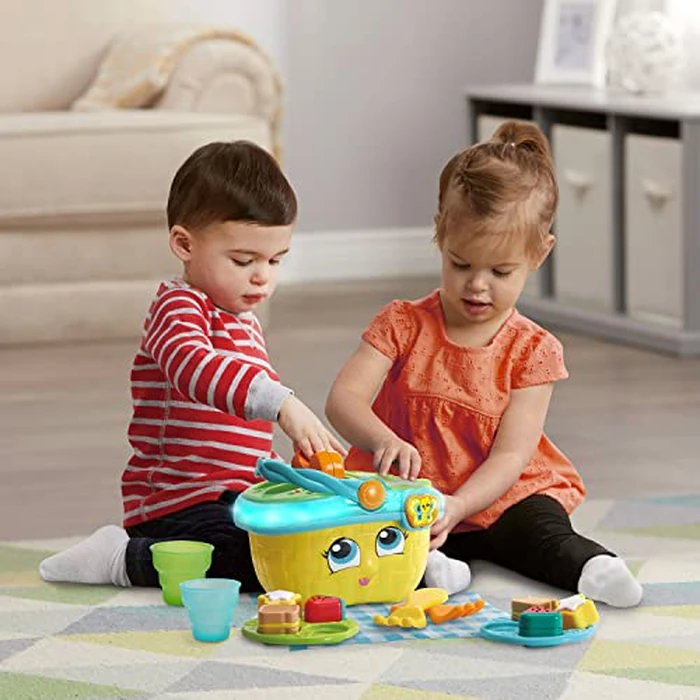 LeapFrog Shapes and Sharing Picnic Basket (Frustration Free Packaging), Yellow by LeapFrog - Image 7