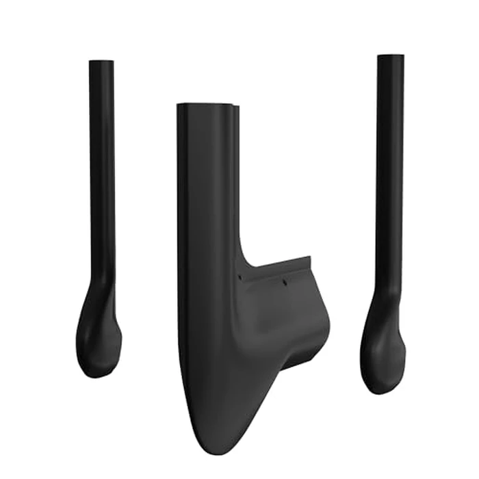 PROFLO PFSCPT2S P-Trap & Set of Soft Supply Covers - Black by PROFLO - Used - Like New condition - US$48.52