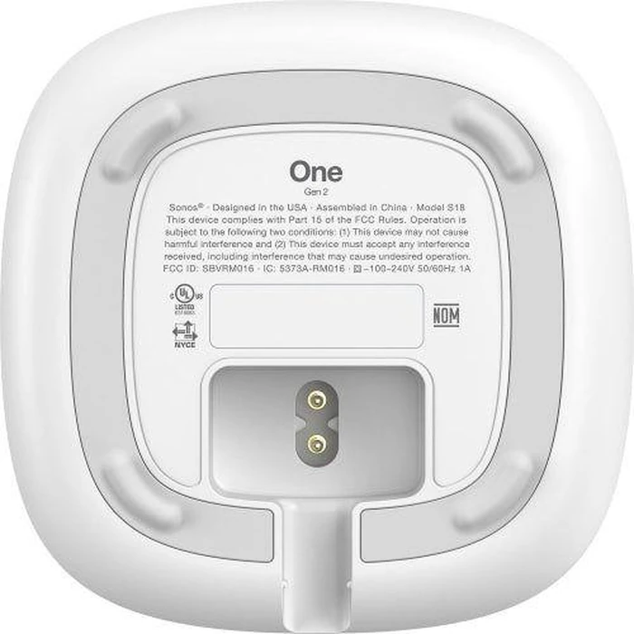 Sonos One Smart Speaker (Gen 2) - White by Sonos - Image 4