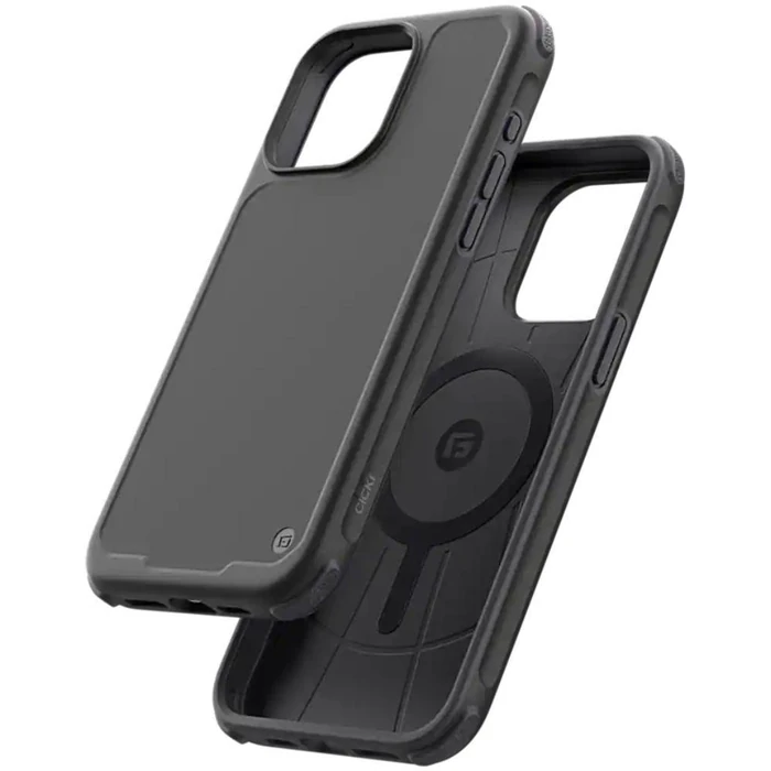CLCKR G-Form Protection Phone Case with MagSafe for Apple iPhone 15 Pro - Carbon Black by CLCKR - Image 3
